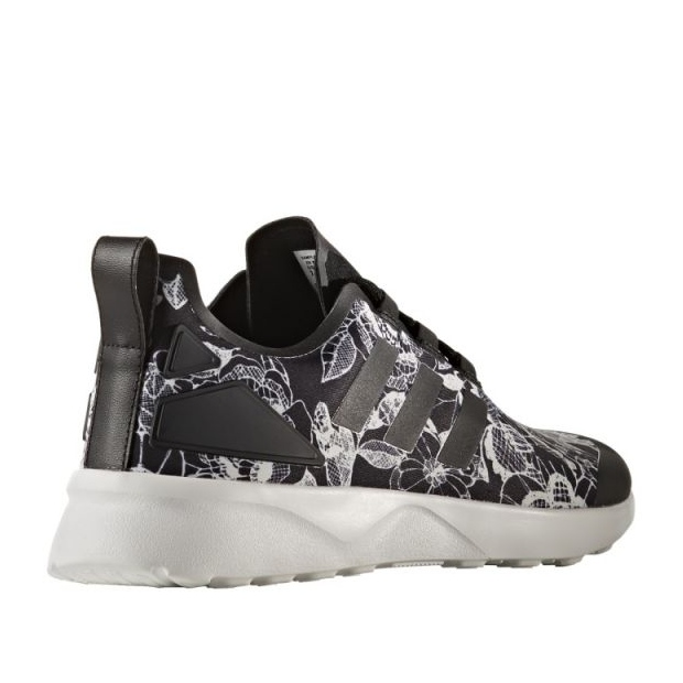 Chaussures Adidas Originals Zx Flux Adv Verve W BB2284 blanche le noir 1