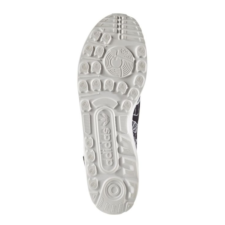 Chaussures Adidas Originals Zx Flux Adv Verve W BB2284 blanche le noir 2