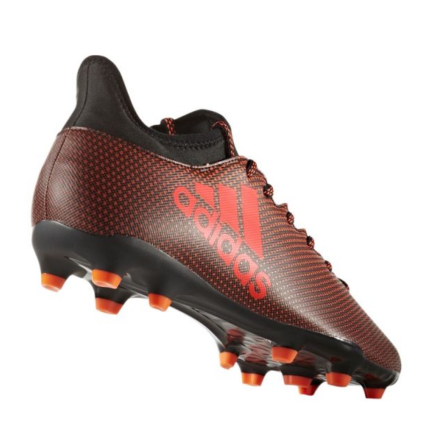 Adidas X 17.3 Fg M S82365 chaussures de football multicolore orange 1 Adidas X 17.3 Fg M S82365 chaussures de football multicolore orange 1