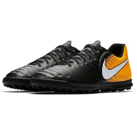 Nike TiempoX Rio Iv Tf M 897770-008 chaussures de football multicolore le noir 2