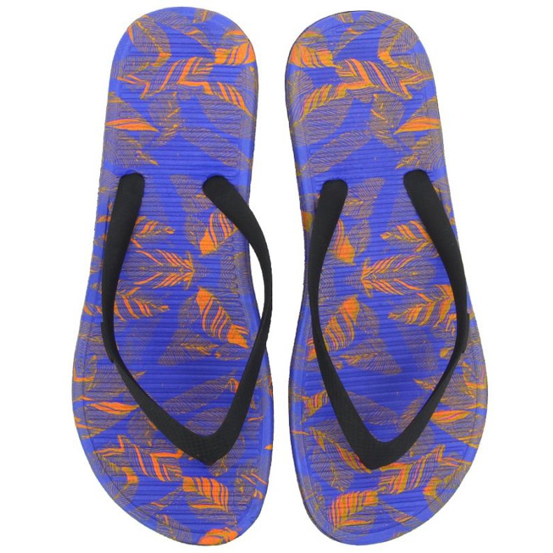 Claquettes Nike Solarsoft Thong Ii Print M 511365-064 le noir violet 1