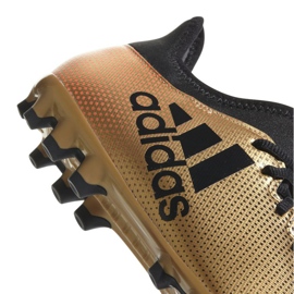 Chaussures de foot Adidas X 17.3 Ag M CP9233 multicolore doré 2