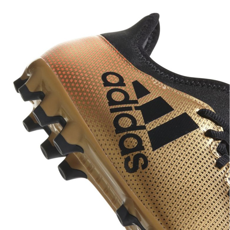 Chaussures de foot Adidas X 17.3 Ag M CP9233 multicolore d'or 2