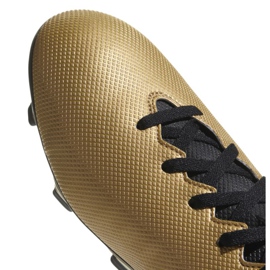 Adidas X 17.4 FxG M CP9195 chaussures de football doré 2