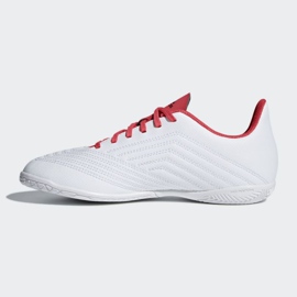 Chaussures d'intérieur adidas Predator Tango 18.4 In Jr CP9103 multicolore blanche 1