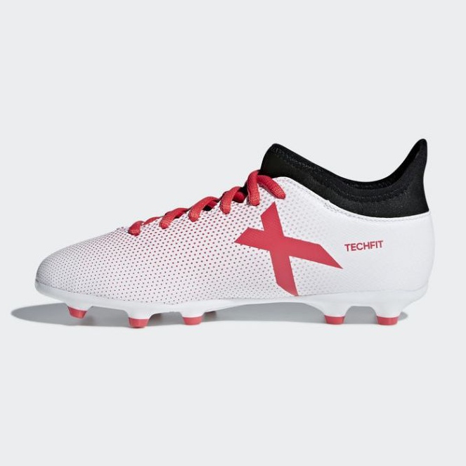 Adidas X 17.3 Fg Jr CP8991 chaussures de football multicolore blanc 1