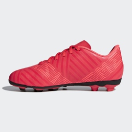 Adidas Nemeziz 17.4 FxG Jr CP9207 chaussures de football rouge rouge 1