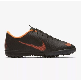 Chaussures de football Nike Mercurial VaporX 12 Academy Gs Tf Jr AH7342-081 le noir le noir 1