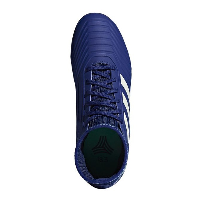 Chaussures de football Adidas Predator Tango 18.3 Tf Junior CP9042 bleu bleu 1 Chaussures de football Adidas Predator Tango 18.3 Tf Junior CP9042 bleu bleu 1