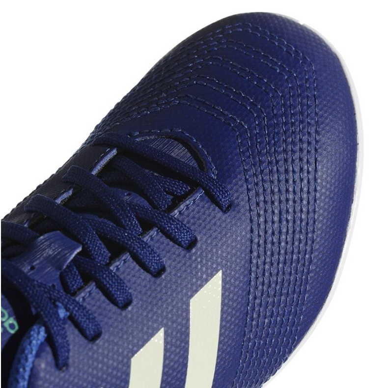 Chaussures d'intérieur adidas Predator Tango 18.4 In Jr CP9104 bleu bleu 2