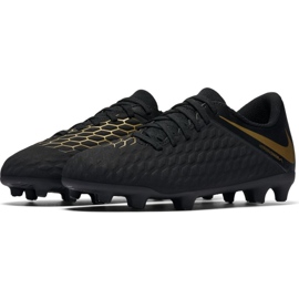 Chaussures de football Nike Hypervenom Phantom 3Club Fg Jr AJ4146-090 le noir le noir 2