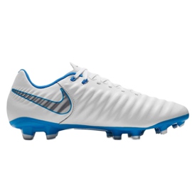 Chaussures de football Nike Tiempo Legend 7 Academy Fg M AH7242-107 blanche blanche 1 Chaussures de football Nike Tiempo Legend 7 Academy Fg M AH7242-107 blanche blanche 1