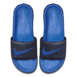 Claquette Nike Benassi Solarsoft 705474-440 le noir 1