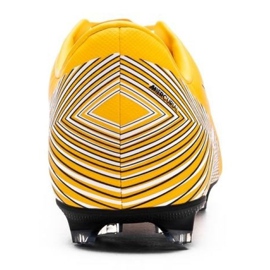 Nike Mercurial Vapor 12 Elite Neymar Fg Jr AR4091-710 chaussures de football jaune avec à propos ł vol oui 2