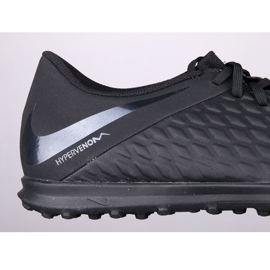 Chaussure de football Nike Hypervenom Phantomx 3 Club Tf AJ3811-001 noir noir 2