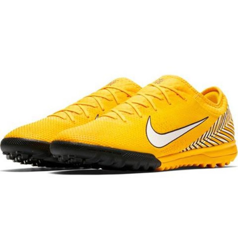 Chaussures de football Nike Mercurial Vapor 12 Pro Neymar Tf AO4703-710 jaune jaune 2