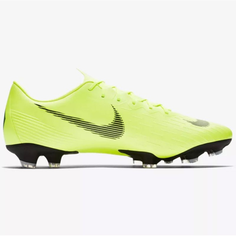 Chaussures de football Nike Mercurial Vapor 12 Pro Fg M AH7382-701 jaune jaune 1