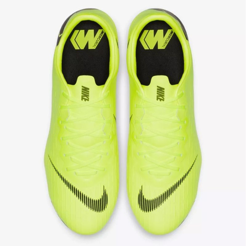Chaussures de football Nike Mercurial Vapor 12 Pro Fg M AH7382-701 jaune jaune 2
