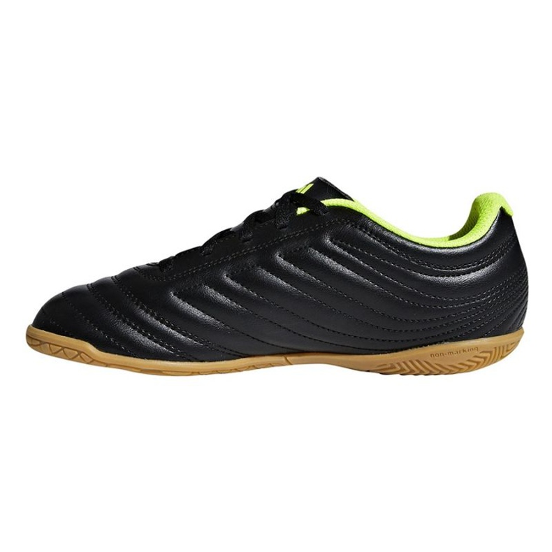 Chaussures d'intérieur adidas Copa 19.4 In Jr D98095 noir noir 1