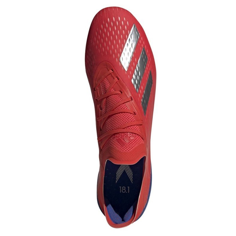 Chaussures de foot Adidas X 18.1 Sg M BB9359 rouge rouge 2