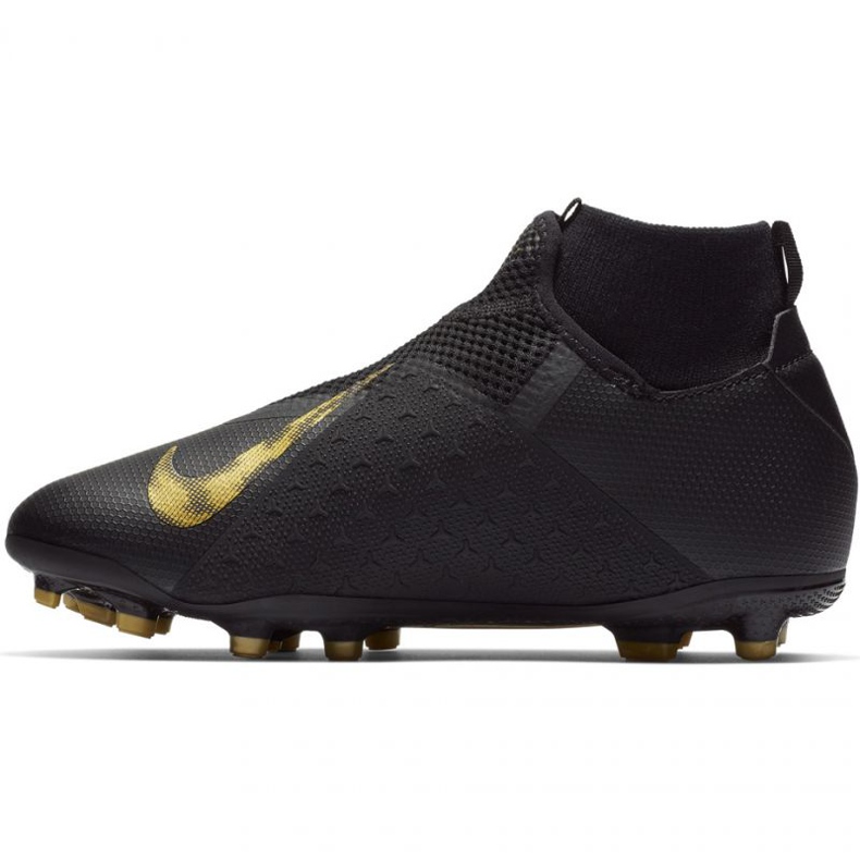 Chaussures de football Nike Phantom Vsn Academy Df FG / MG Jr AO3287-077 noir noir 2