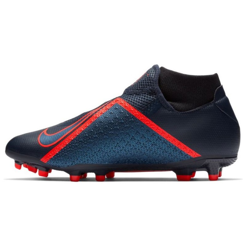 Nike Phantom Vsn Academy Df Fg M AO3258-440 chaussures de football bleu bleu marine 1