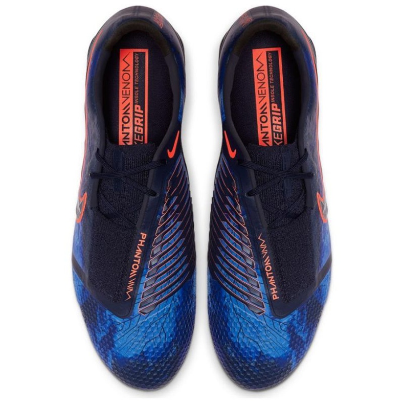 Chaussures de football Nike Phantom Venom Elite Fg M AO7540-440 bleu marin bleu marin 2