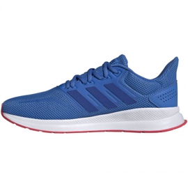 Chaussures de course adidas Falcon M F36207 bleu 1
