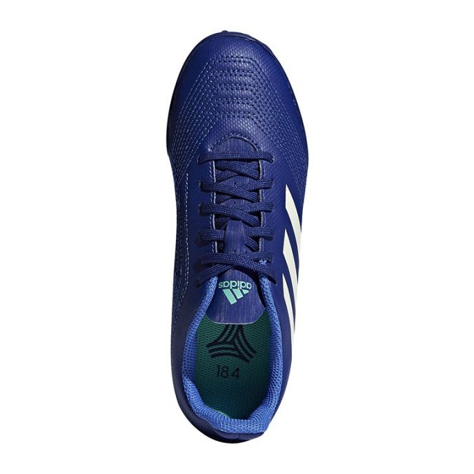 Chaussures de football Adidas Predator Tango 18.4 Tf Junior CP9097 bleu bleu 1 Chaussures de football Adidas Predator Tango 18.4 Tf Junior CP9097 bleu bleu 1