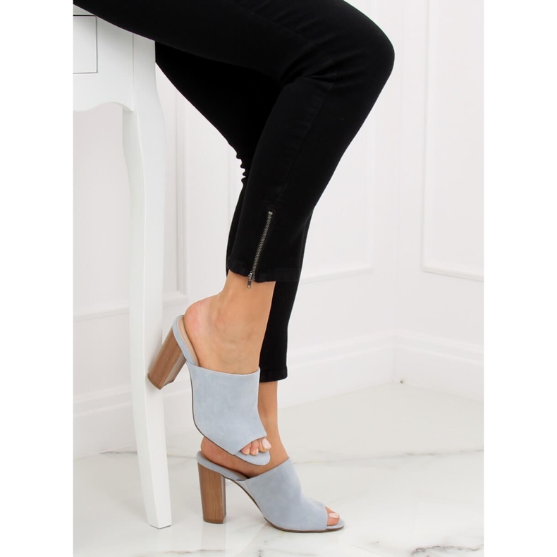 Bleu 88010 Escarpins bleus 1