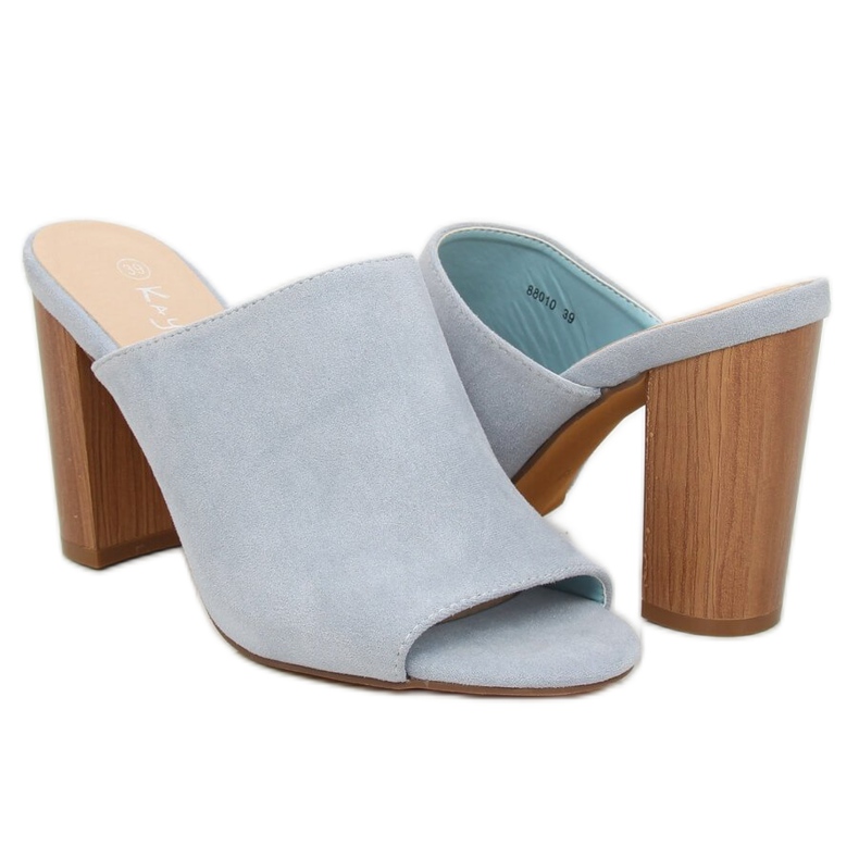 Bleu 88010 Escarpins bleus 2