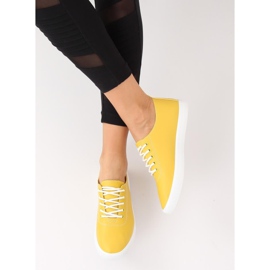 Baskets jaunes pour femmes WD009 Jaune 1