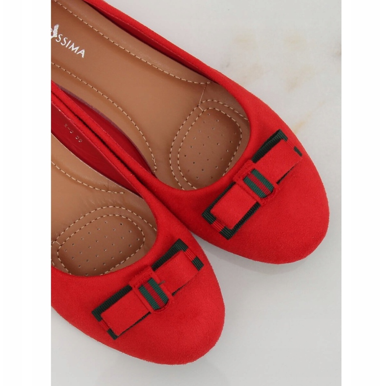 Ballerines femme rouges X-3 Rojo 1