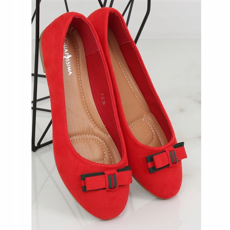 Ballerines femme rouges X-3 Rojo 2