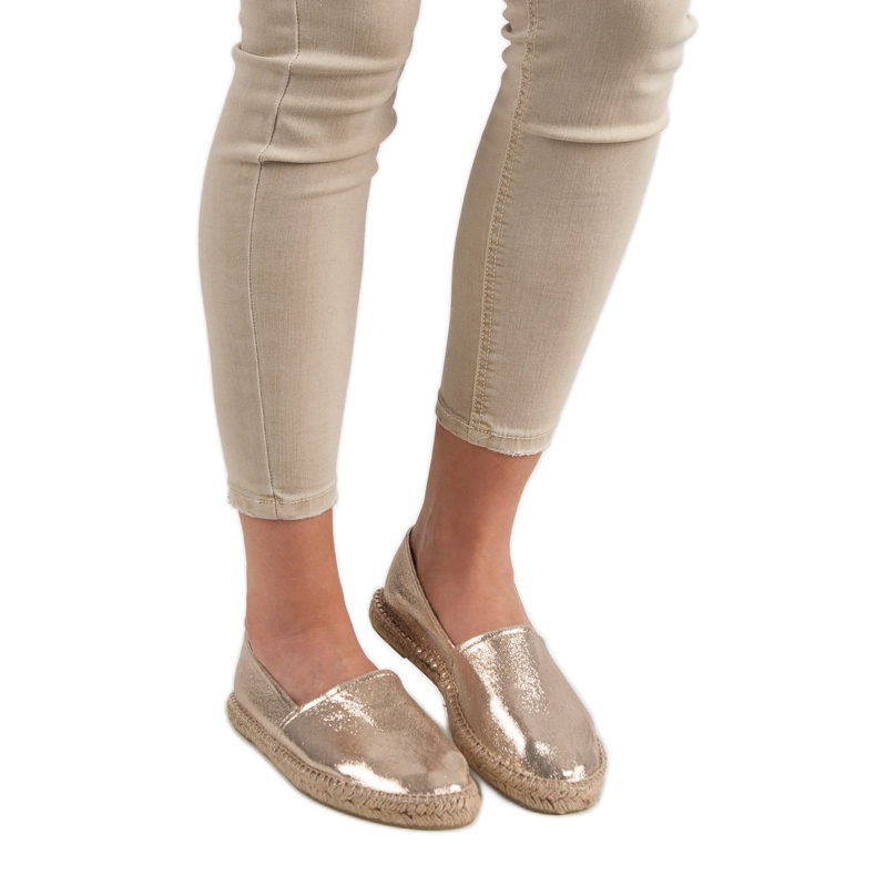 Cm Paris Espadrilles textiles jaune 1