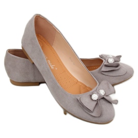 Ballerines grises pour femmes 6244 Gris 1