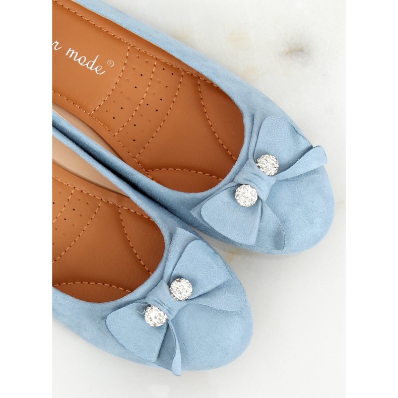 Ballerines femme bleues 6244 Bleu 1
