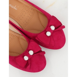 Ballerines femme fuchsia 6244 Fuchsia rose 1
