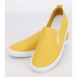 Baskets à enfiler jaunes WD010-4 Jaune 4