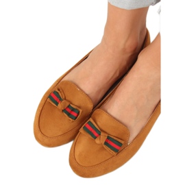 Mocassins femme camel JM6690Q Camel brun 2