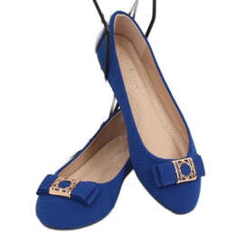 Ballerines femme cobalt JM6675Q Azul Marino bleu marin 2