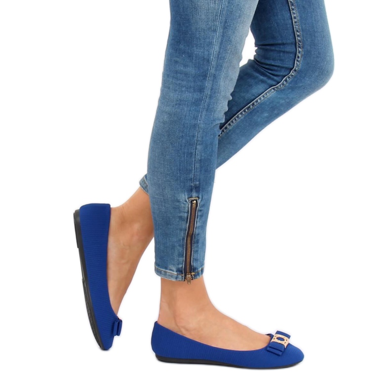 Ballerines femme cobalt JM6675Q Azul Marino bleu marin 1