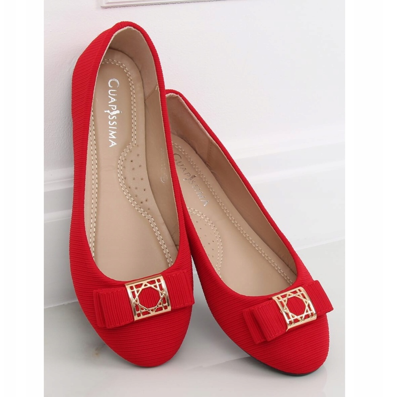 Ballerines femme rouges JM6675Q Rojo 2 Ballerines femme rouges JM6675Q Rojo 2