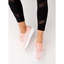 Rose NB283P-ST Chaussures de sport roses 2