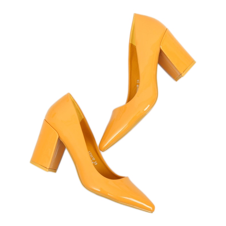 Pompes sur poteau jaune LE061P Jaune 2