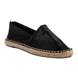 Cm Paris Espadrilles textiles le noir 3