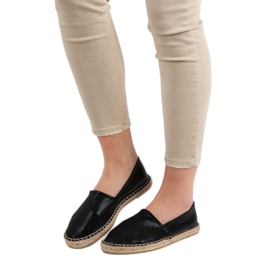 Cm Paris Espadrilles textiles le noir 1