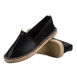 Cm Paris Espadrilles textiles le noir 5