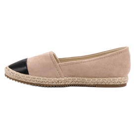 Super Me Espadrilles en daim brun 3