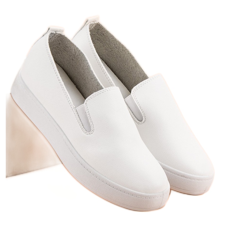 Slipons Classiques blanche 1